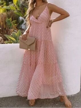 En Creme | Dresses | Midi Dress With Embroidery | Poshmark